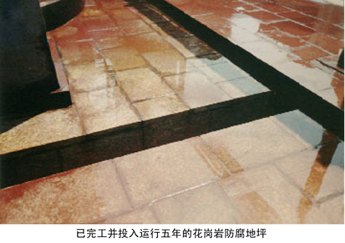 已完工并投入運(yùn)行五年的花崗巖防腐地坪 已完工并投入運(yùn)行五年的花崗巖防腐地坪